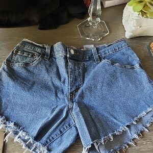 Levi's Classic Blue Jean Shorts